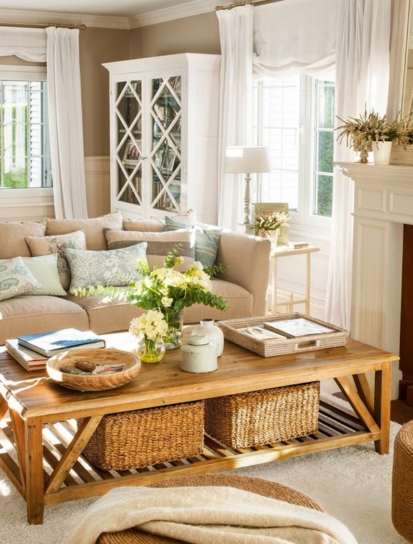 Flores para decorar el living