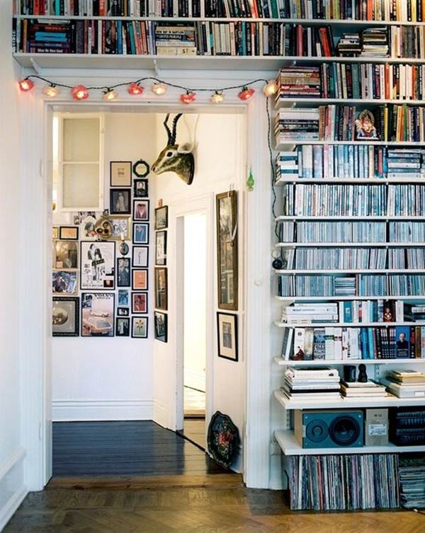 Biblioteca estilo hipster