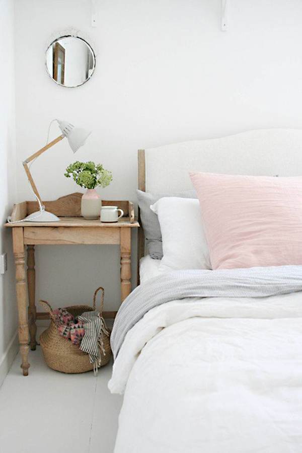 Detalles rosa soft para el dormitorio