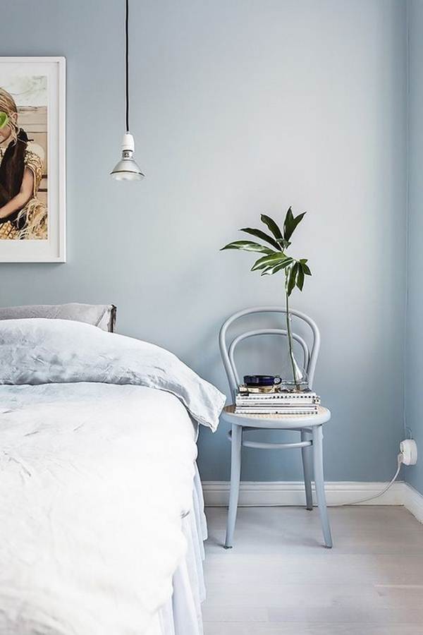 Azul soft para el dormitorio