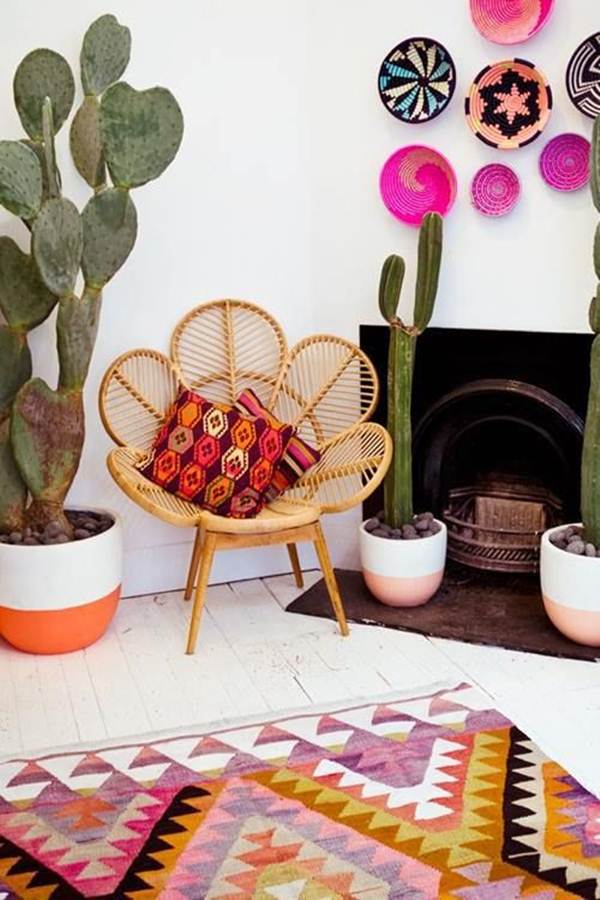 Decoración etno chic