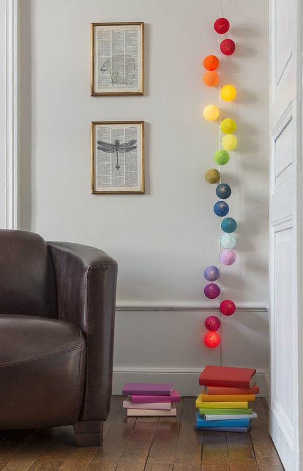 Guirnaldas de luces de colores