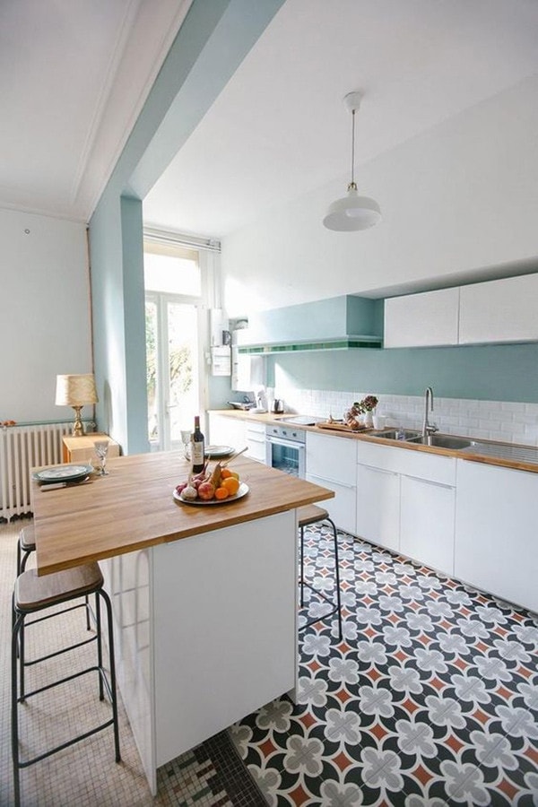 Azulejos de cocina pintados