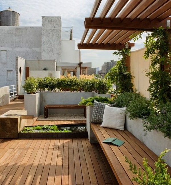 Composite en exteriores