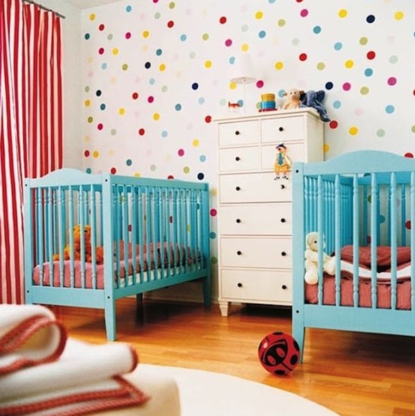 Dormitorio de bebé para dos