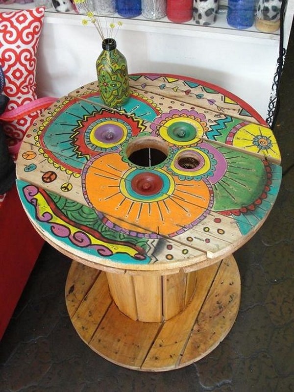 Mesas pintadas