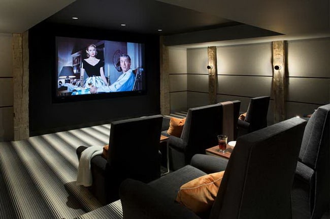 Sala de cine en casa