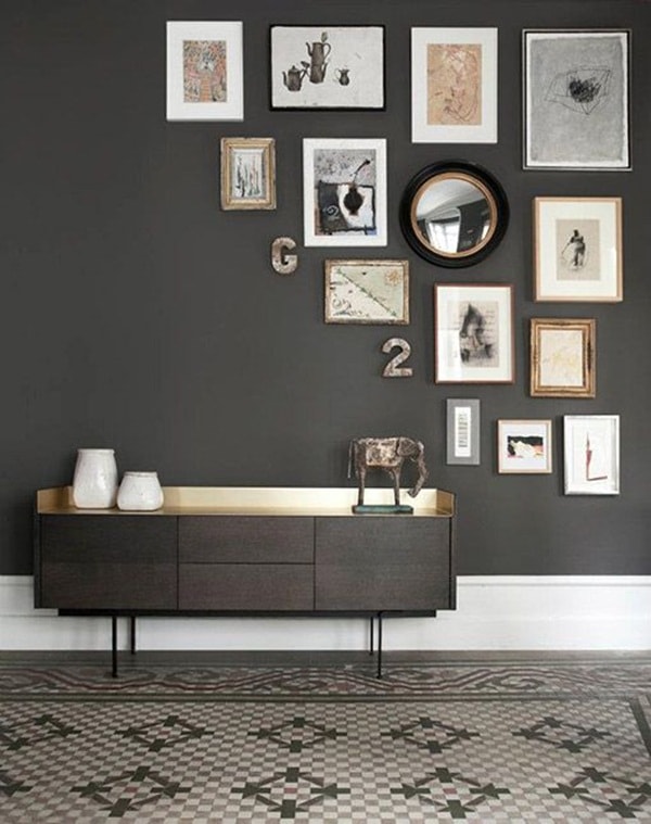 Decorar con cuadros y espejos