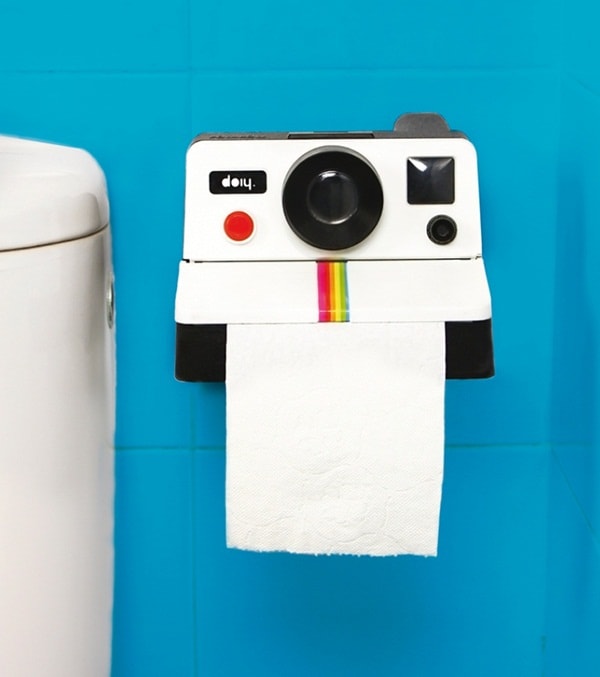 Gadget para papel higiénico