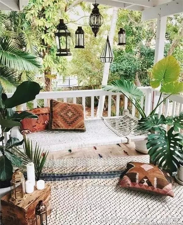 Terrazas boho chic