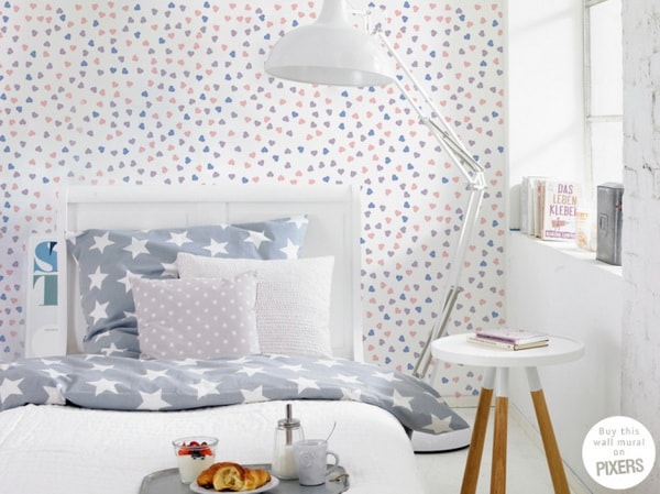 Decoración de paredes con colores pastel
