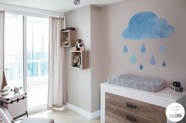 Vinilos infantiles para dormitorios de bebé