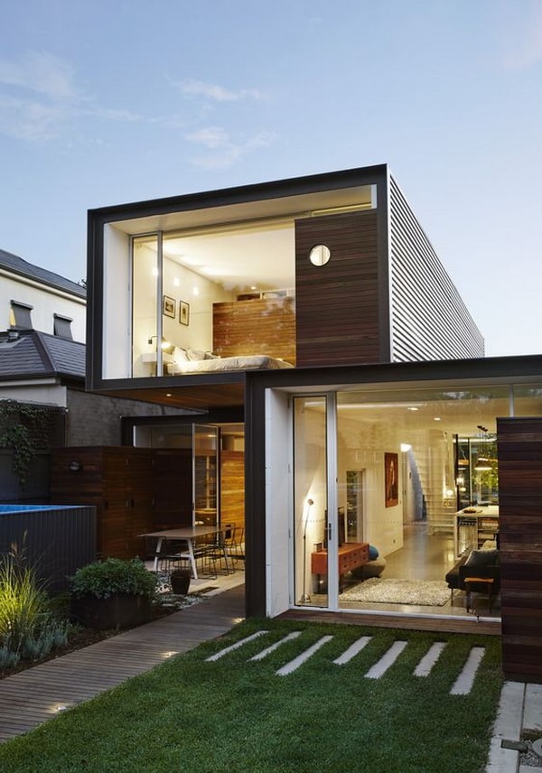 Casa modular prefabricada en 2 plantas
