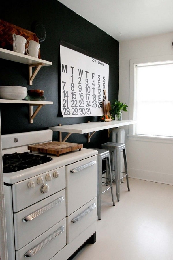 Cocina con barra