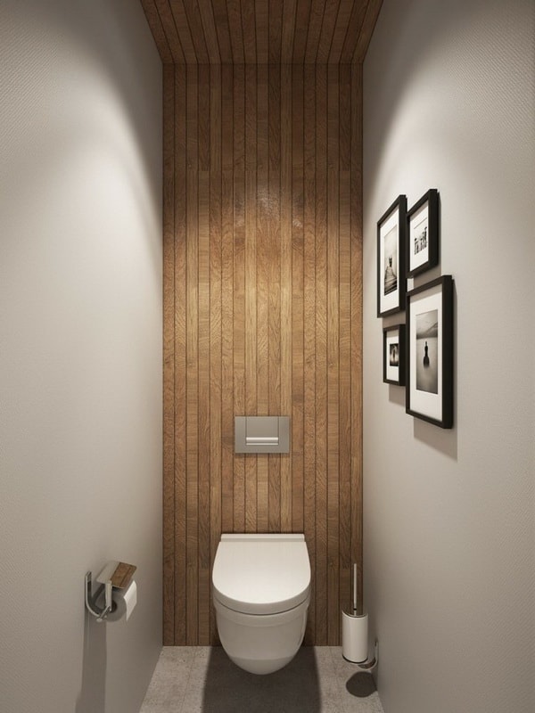 Cuadros en baños muy pequeños
