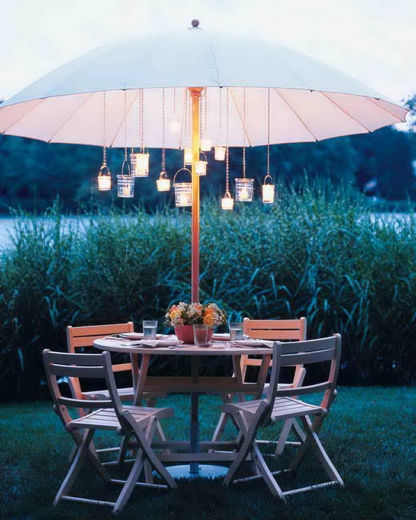 Decorar con velas colgantes