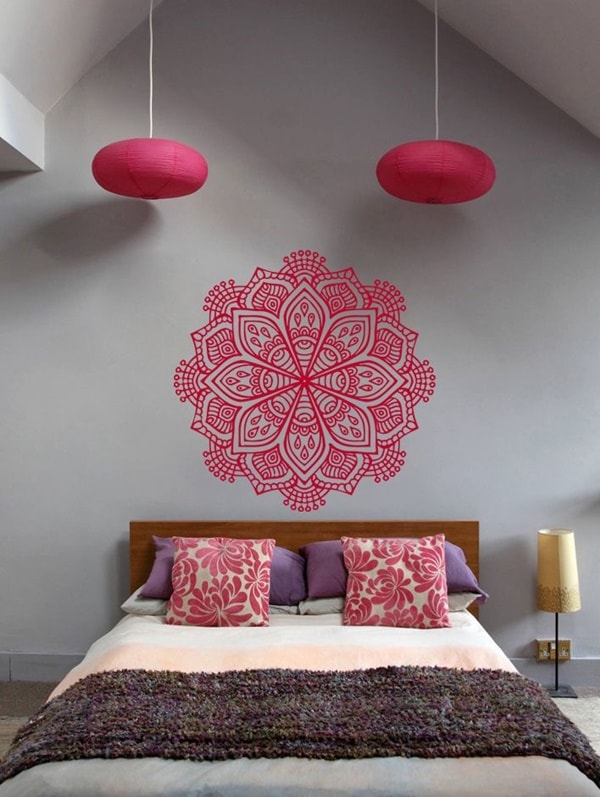 Ideas para decorar con mandalas. Decoración con mandalas.