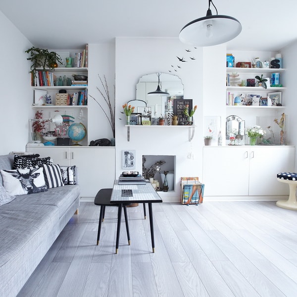 Muebles hechos a medida en la sala