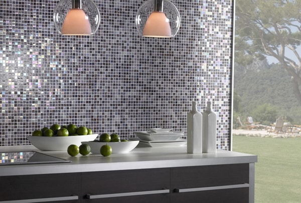 Revestimientos de cocinas con azulejos mini