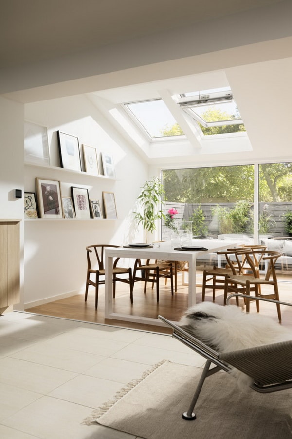 Casas con tragaluces