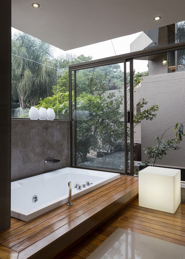 Baño confortable