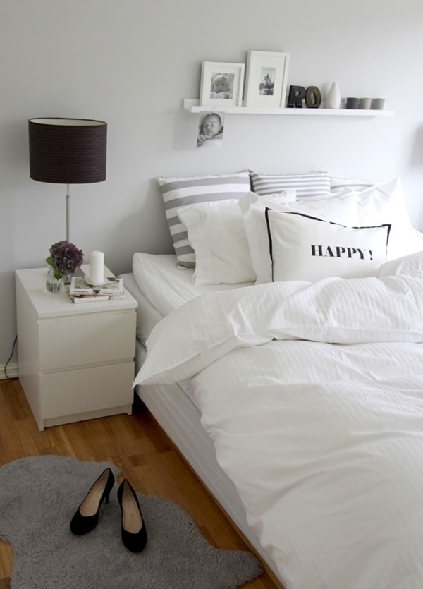 Ropa de cama nueva para un dormitorio relajante