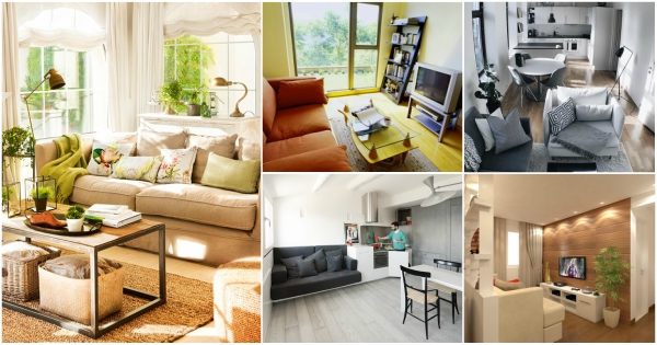 Ideas para decorar livings pequeños. Salas pequeñas.