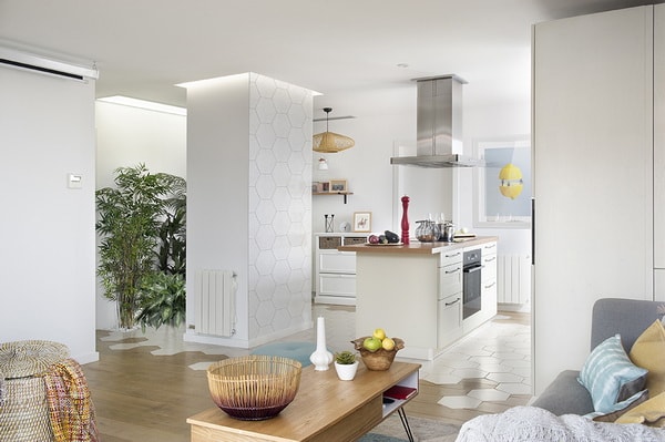 Cocina abierta a la sala