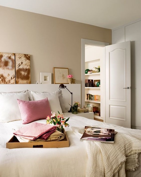 Dormitorio en color beige