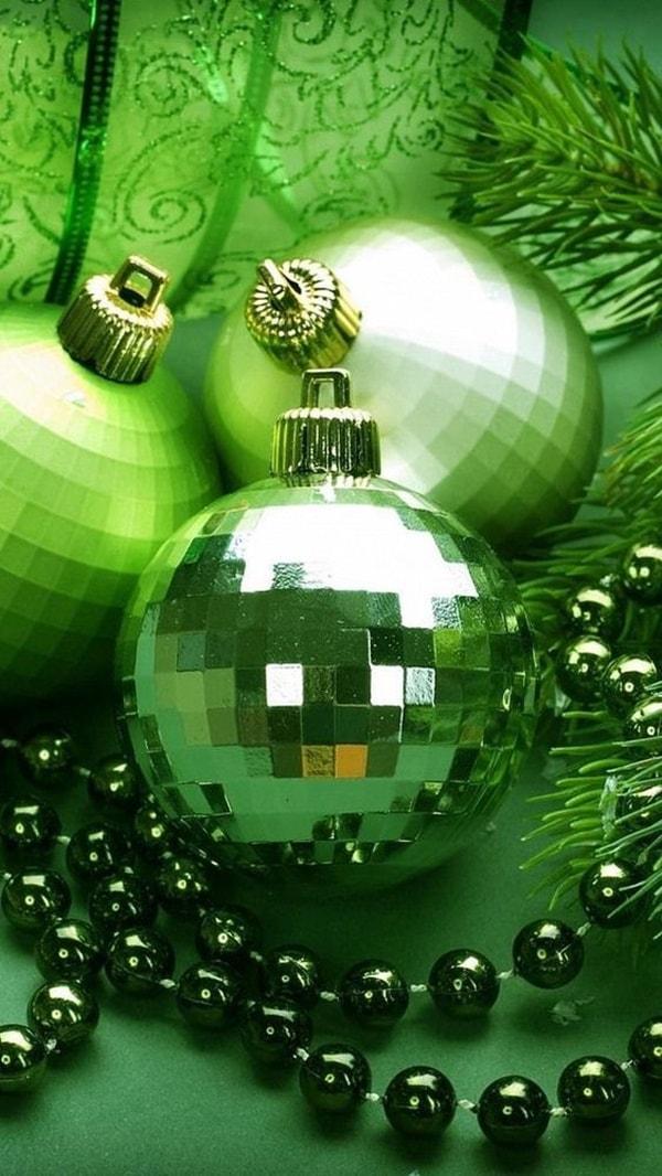Verde para decorar la Navidad