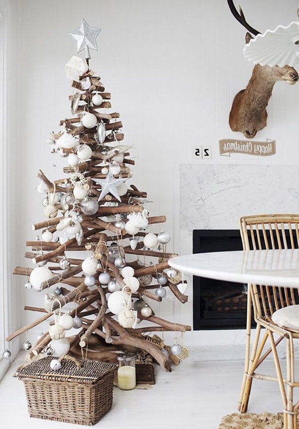 Árbol de Navidad con ramas