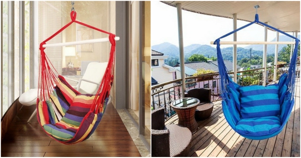 Ventajas de las sillas colgantes de tela. Hamacas colgantes.