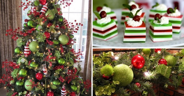 Rojo y verde, dos clásicos de la Navidad