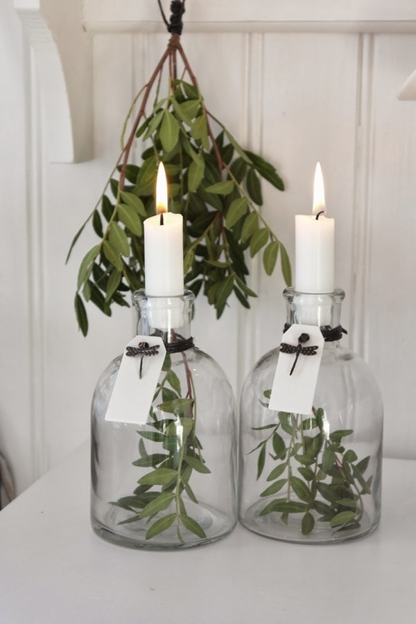 Velas para decorar en Navidad