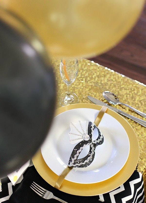 Detalles para la mesa de Nochevieja