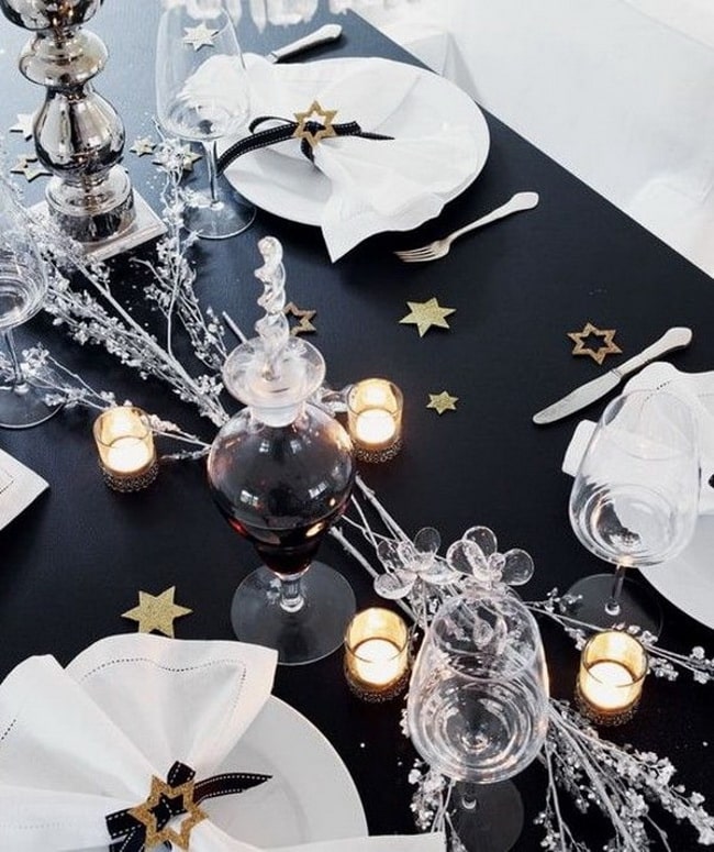 servilleteros con motivos navideños