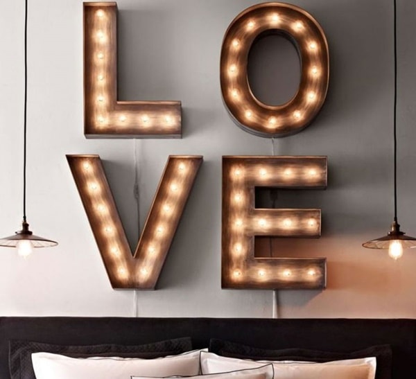 Letreros luminosos para decorar