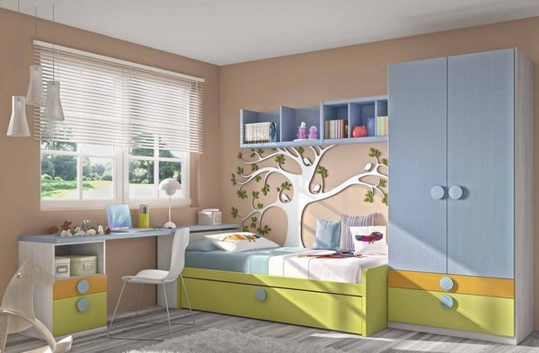 Muebles para dormitorios juveniles modernos
