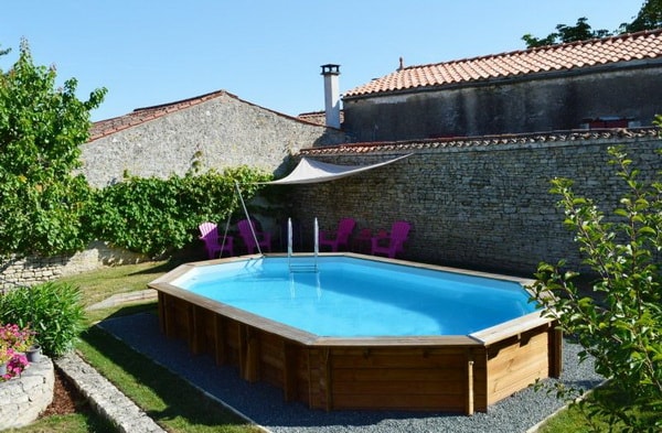 Piscinas desmontables de madera