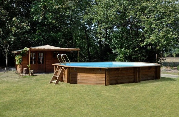 Piscinas de madera para patios