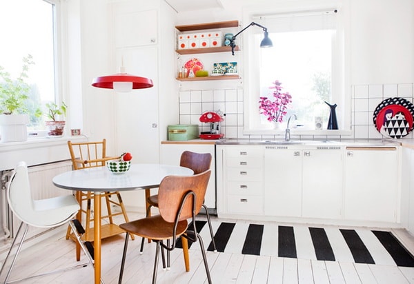 Cocinas con aires retro