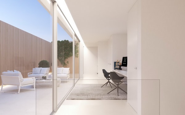 Paredes de cristal en la arquitectura moderna