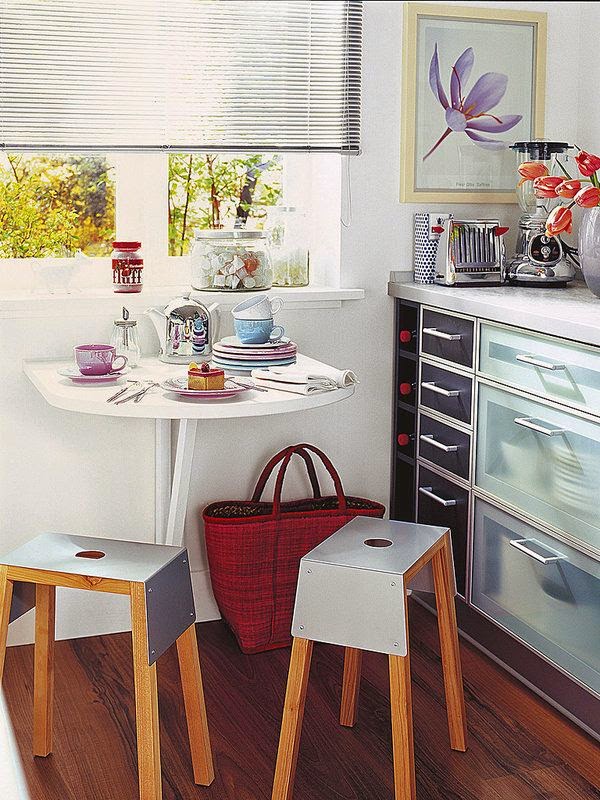 Barras de cocina plegables