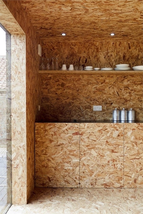 Ideas para decorar con tableros OSB