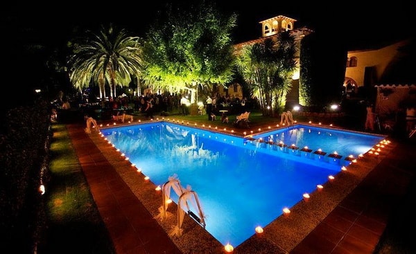 Iluminación para piscinas
