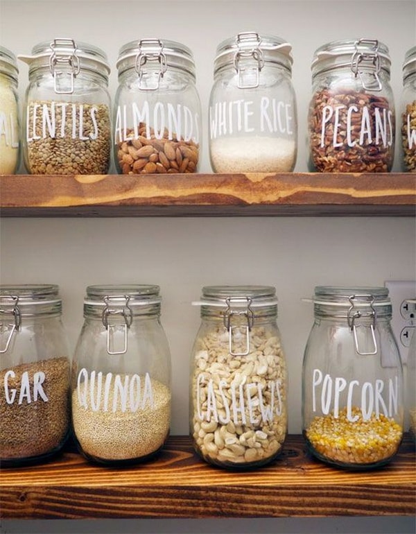 Ideas económicas para organizar la cocina. Decoración de cocinas.