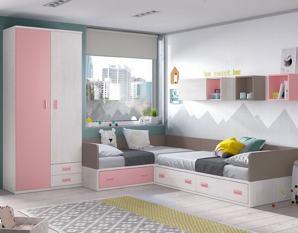 Muebles juveniles modernos