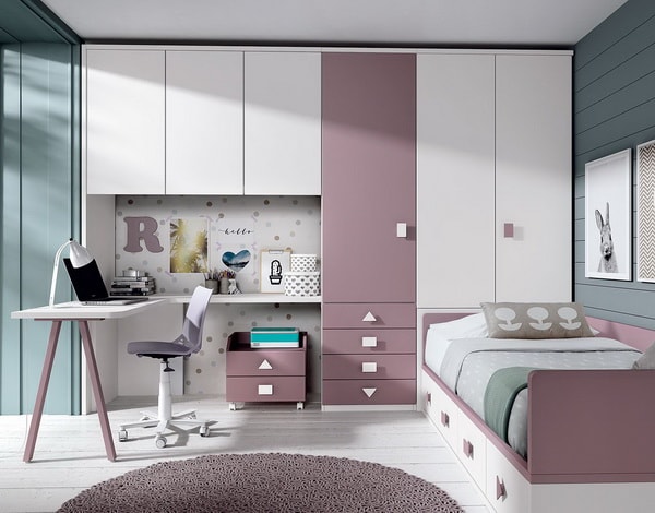 Muebles para dormitorios juveniles modernos
