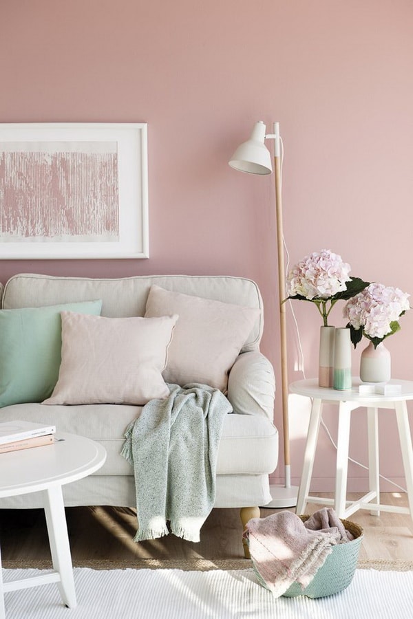 Truco para combinar colores en la decoración: 60-30-10