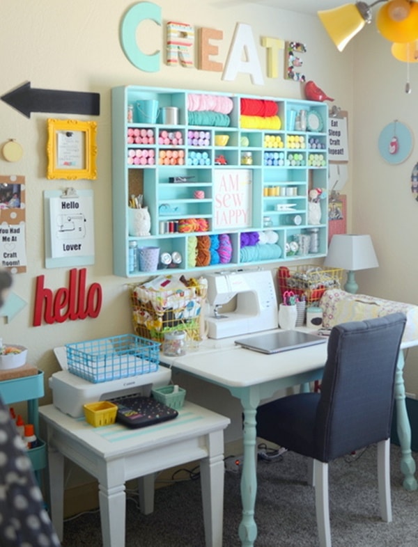 Ideas para habitaciones de costura